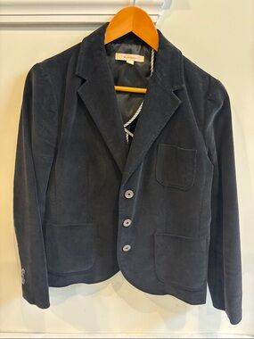 Brooks Brothers Women’s Dark Navy Corduroy Blazer